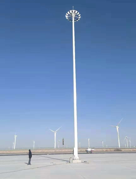 瓜州高速路服务区昆玉高杆灯项目