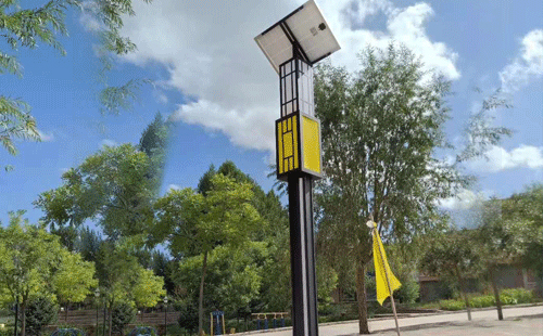 昆玉智慧路灯安装